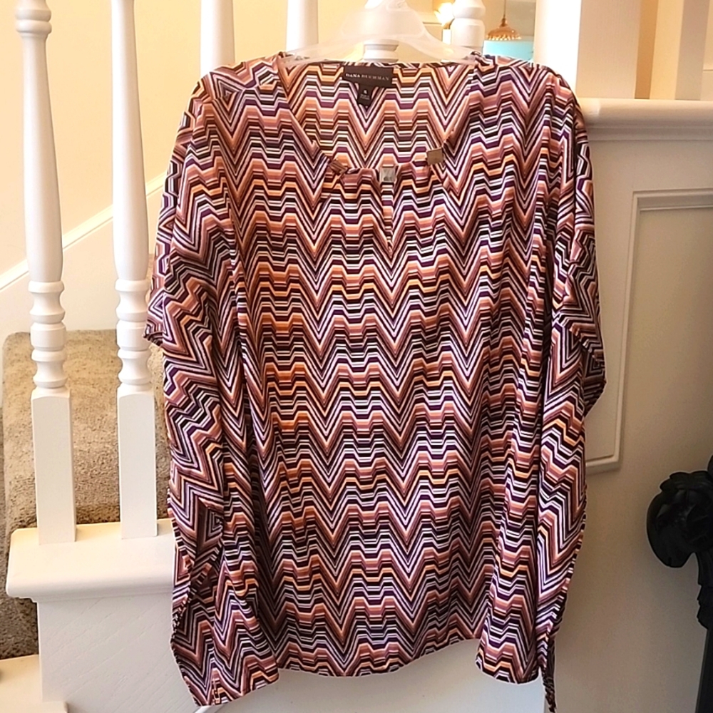 Dana Buchman Bat sleeve style Blouse XL